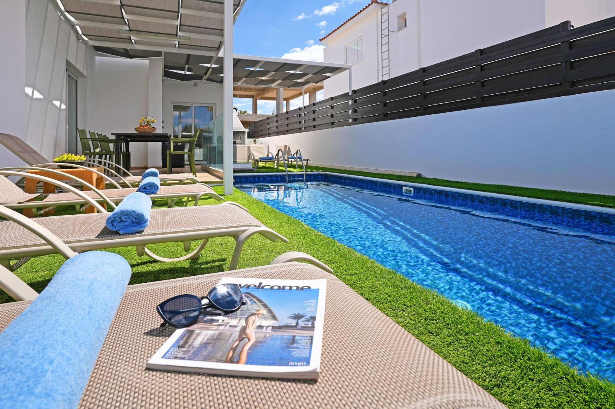 Villa White Star - 100M From Serena Beach Protaras Exterior photo